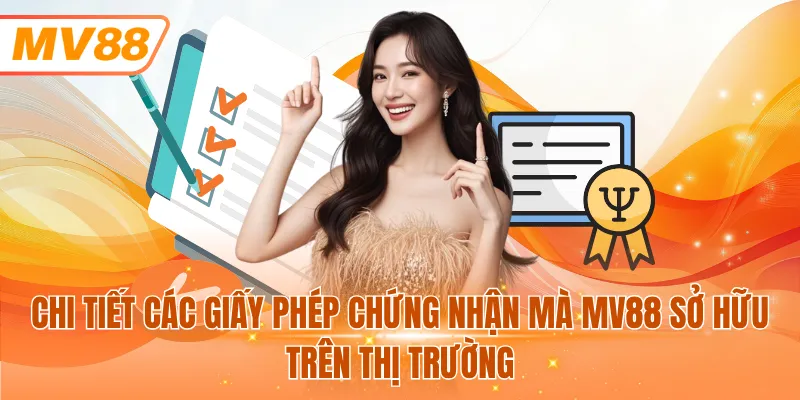 Các giấy phép chứng nhận nhà cái sở hữu trên thị trường